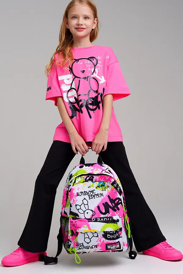 Рюкзак PLAYTODAY, белый,разноцветный - фото 2