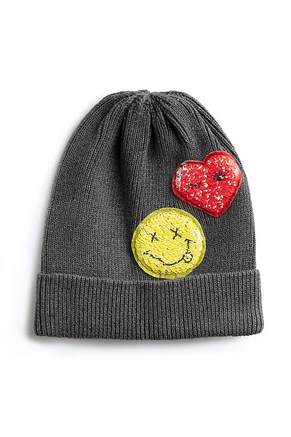 Шапка PLAYTODAY, серый - фото 2