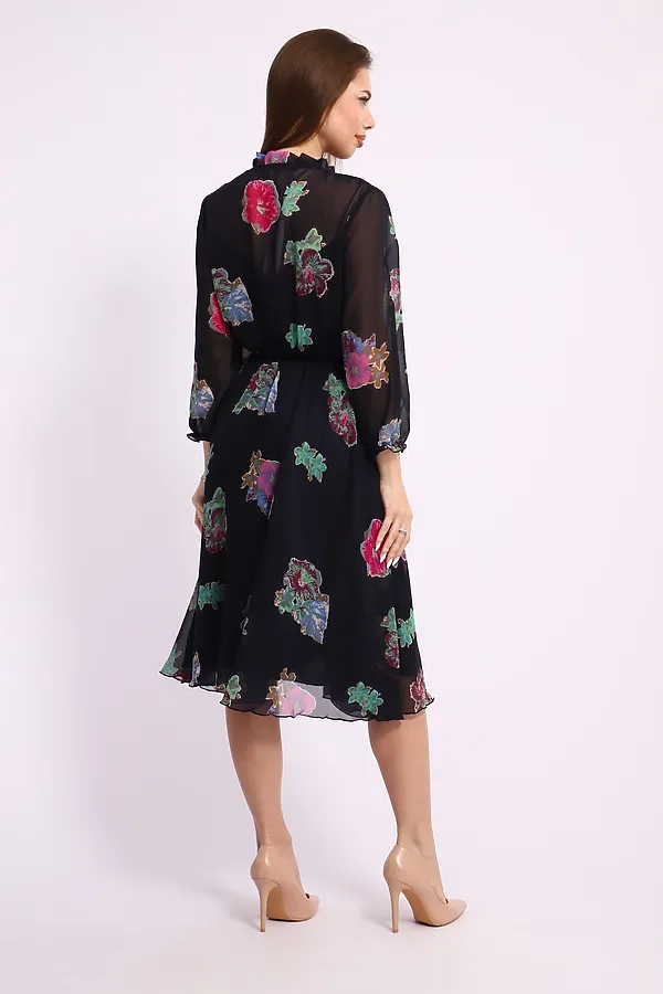 Платье 31899 НАТАЛИ, черный - фото 2