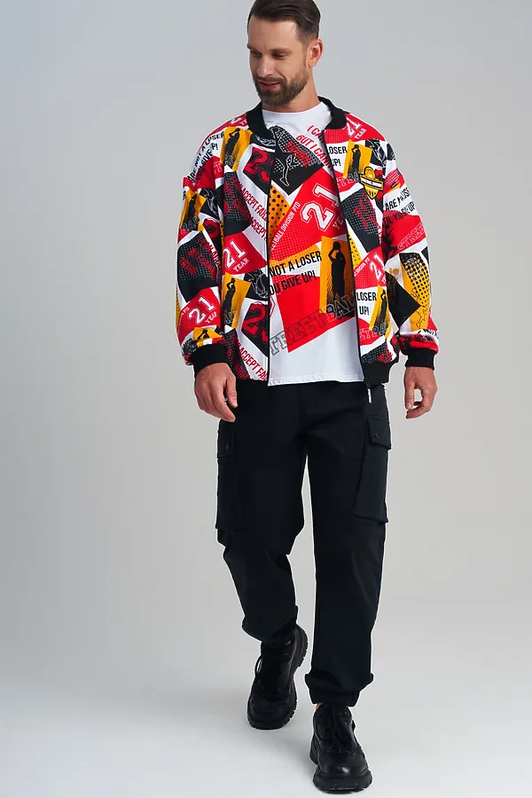 Толстовка PLAYTODAY, разноцветный - фото 2