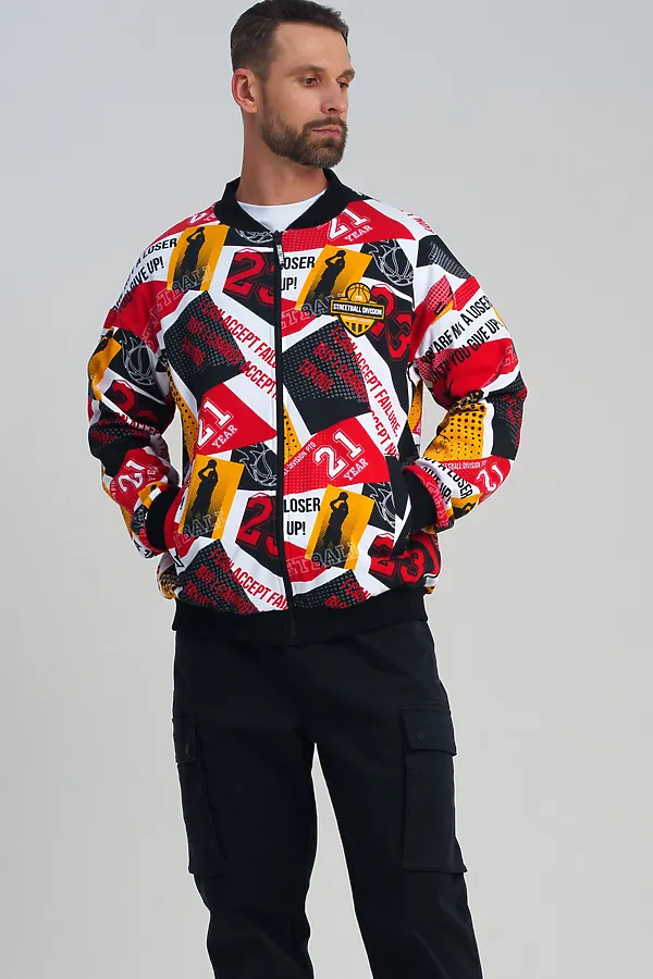 Толстовка PLAYTODAY, разноцветный - фото 2