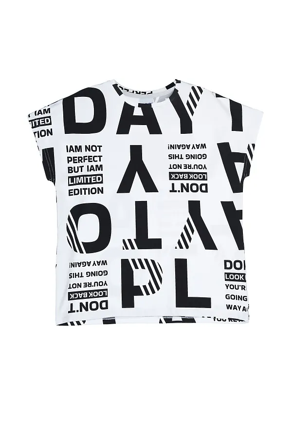 Футболка PLAYTODAY, белый,черный - фото 2