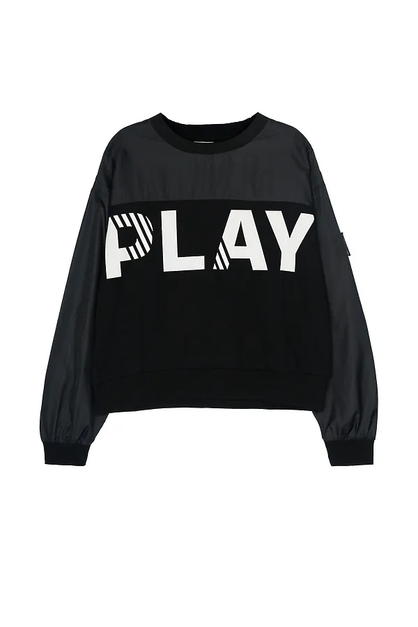 Свитшот PLAYTODAY, черный - фото 2