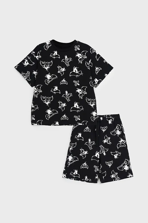 Пижама PLAYTODAY, черный,белый - фото 2