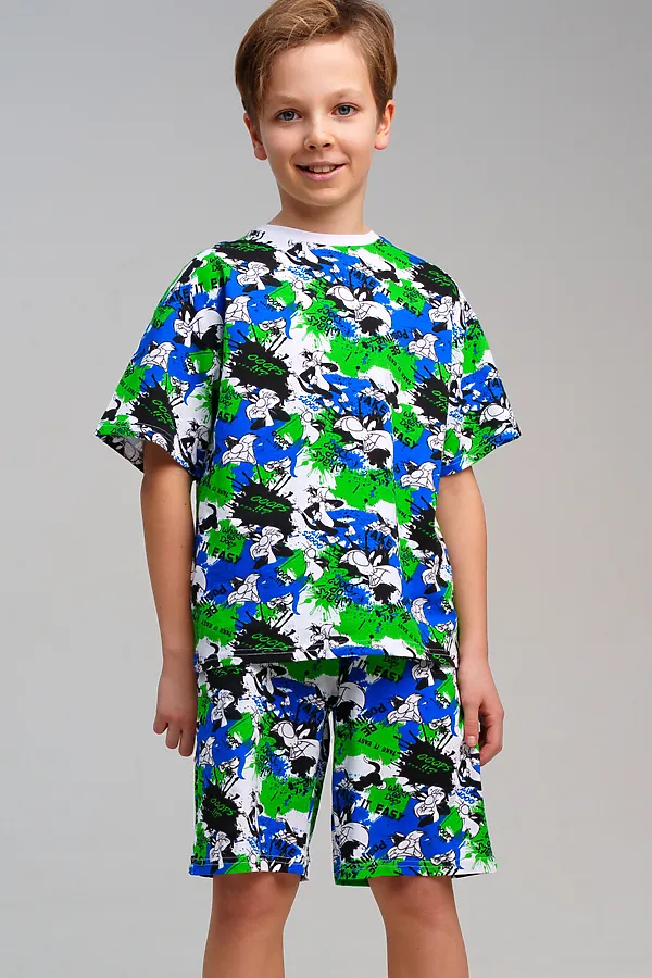 Пижама PLAYTODAY, разноцветный - фото 2