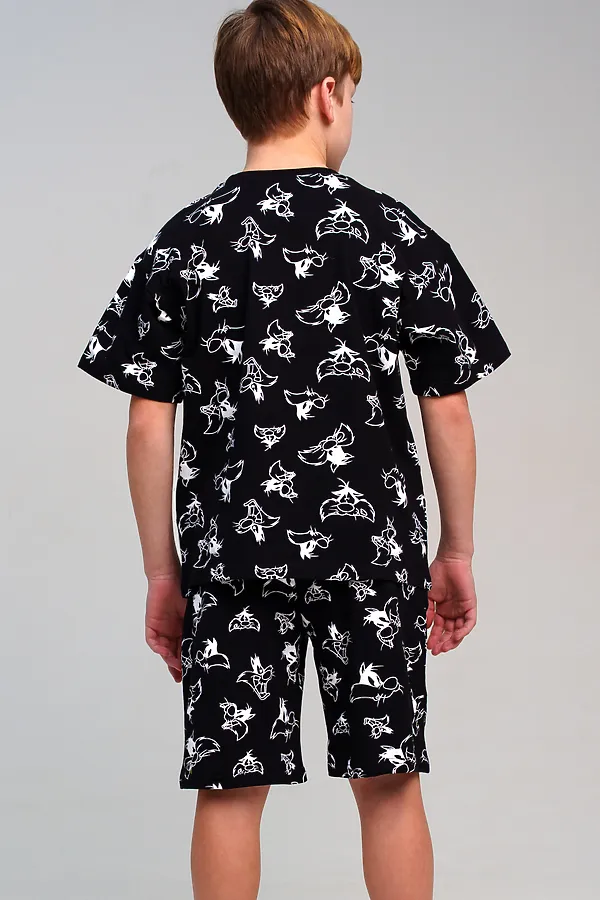 Пижама PLAYTODAY, черный,белый - фото 2