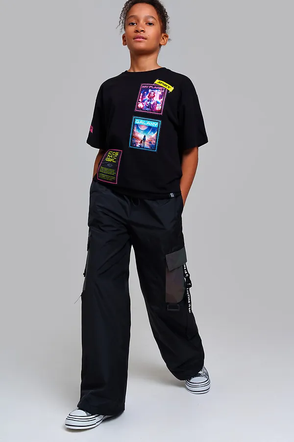 Брюки PLAYTODAY, черный - фото 2