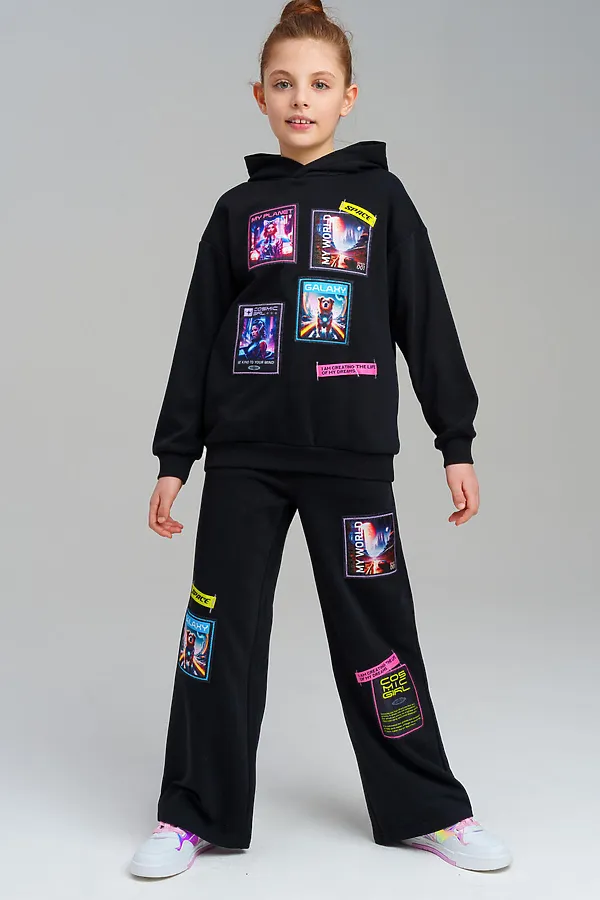 Брюки PLAYTODAY, черный - фото 2