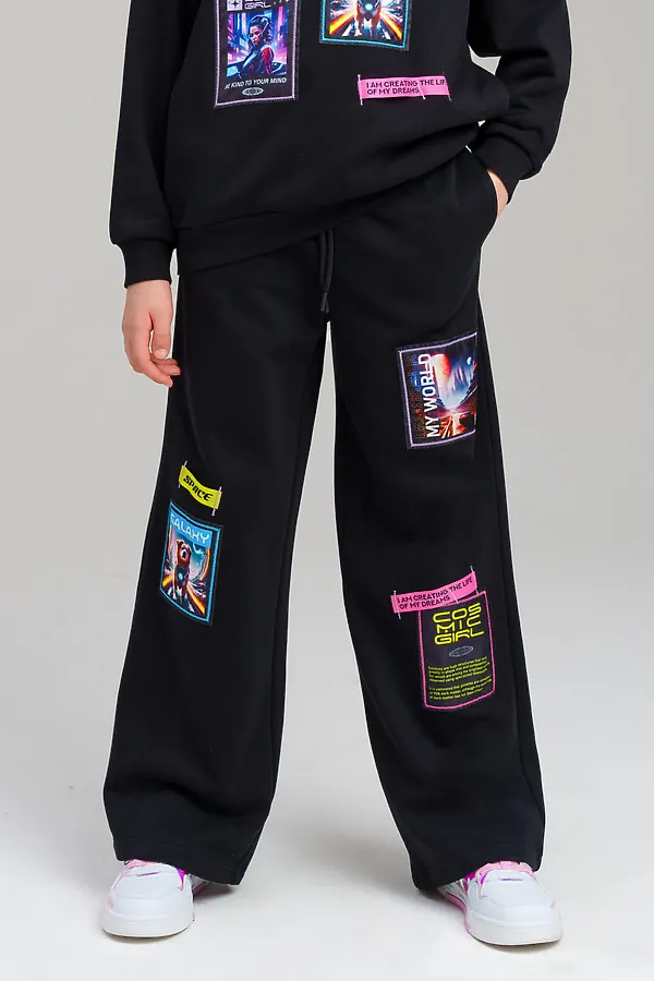 Брюки PLAYTODAY, черный - фото 2