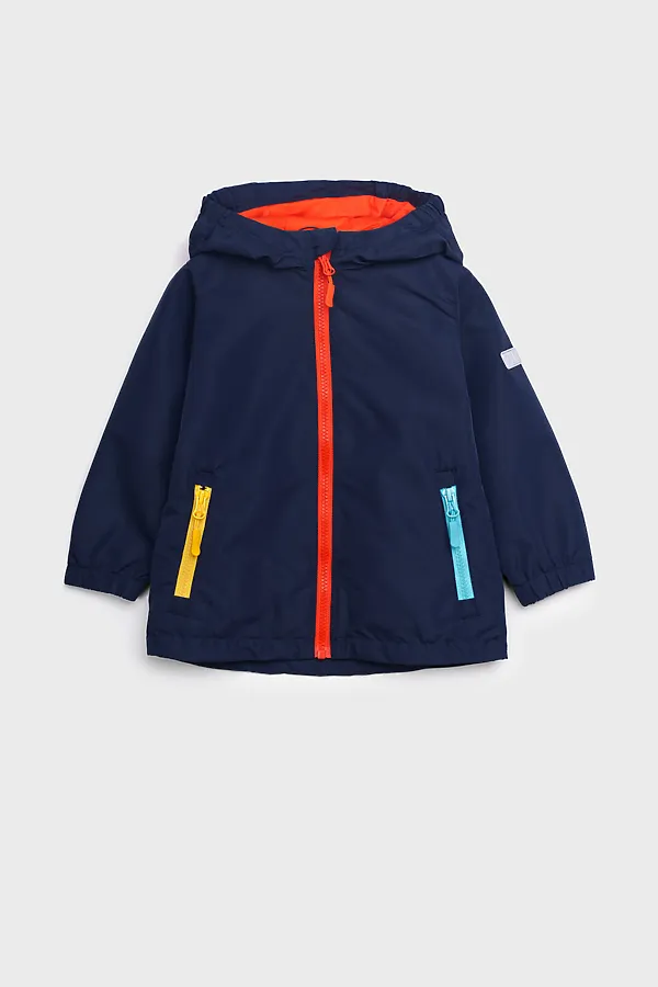 Куртка PLAYTODAY, тёмно-синий,оранжевый - фото 2