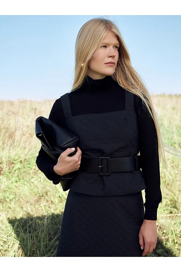 Топ POMPA, чёрный - фото 2