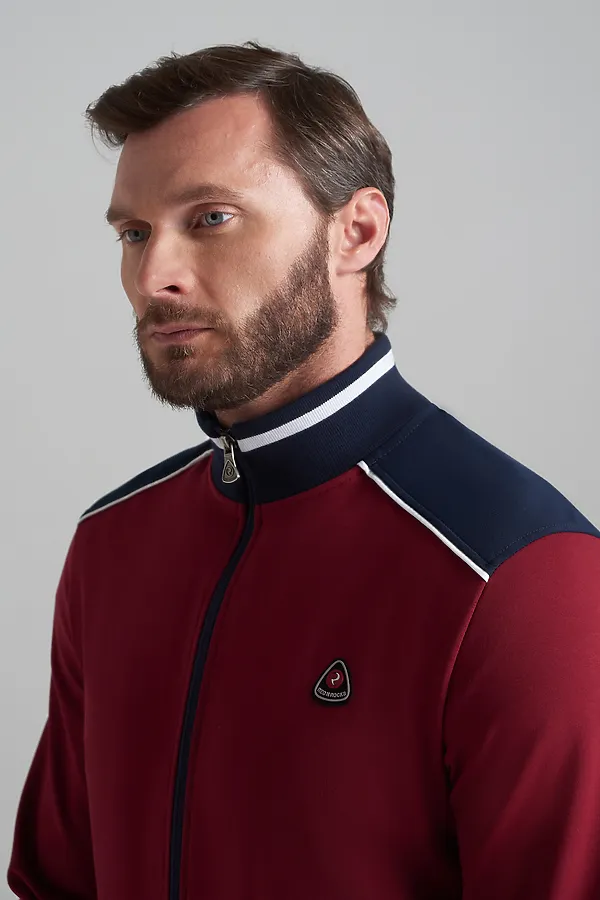 Костюм (Толстовка+Брюки) ADDIC-SPORT, бордовый - фото 2