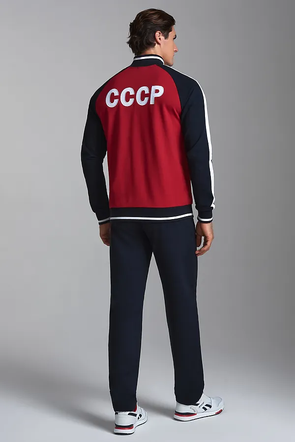 Костюм (Толстовка+Брюки) ADDIC-SPORT, красный - фото 2