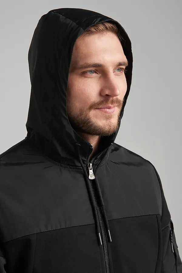 Костюм (Толстовка+Брюки) ADDIC-SPORT, черный - фото 2