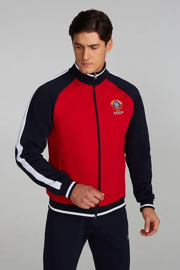 Костюм (Толстовка+Брюки) ADDIC-SPORT, красный - фото 2