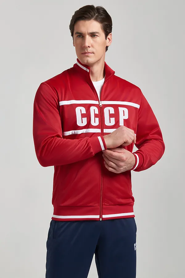 Костюм (Толстовка+Брюки) ADDIC-SPORT, красный - фото 2