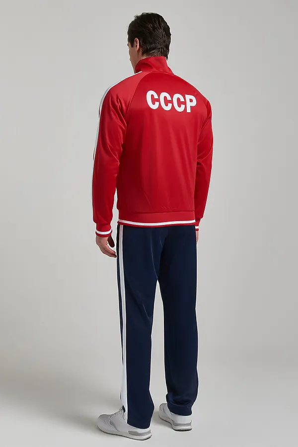 Костюм (Толстовка+Брюки) ADDIC-SPORT, красный - фото 2