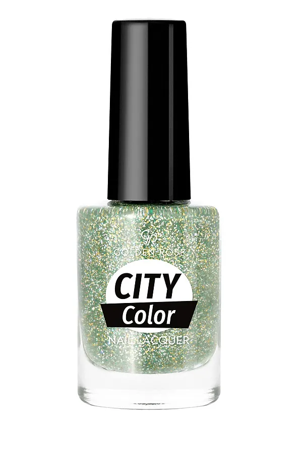 Лак для ногтей GR City Color Nail Lacquer (101-112) - 104 City КОСМЕТИКА ИЗ ТУРЦИИ, зелёный (104) - фото 2