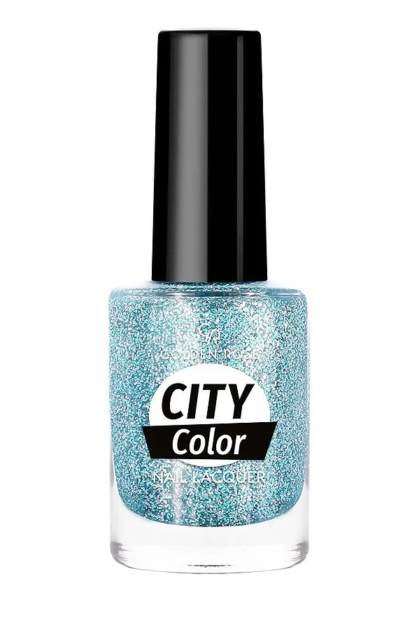 Лак для ногтей GR City Color Nail Lacquer (101-112) - 106 City КОСМЕТИКА ИЗ ТУРЦИИ, голубой (106) - фото 2