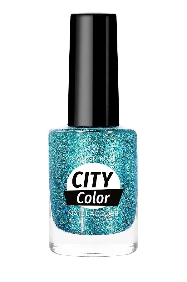 Лак для ногтей GR City Color Nail Lacquer (101-112) - 109 City КОСМЕТИКА ИЗ ТУРЦИИ, бирюзовый (109) - фото 2