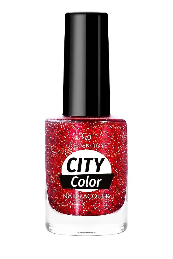 Лак для ногтей GR City Color Nail Lacquer (101-112) - 110 City КОСМЕТИКА ИЗ ТУРЦИИ, красный (110) - фото 2