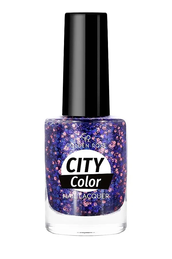 Лак для ногтей GR City Color Nail Lacquer (101-112) - 111 City КОСМЕТИКА ИЗ ТУРЦИИ, фиолетовый (111) - фото 2