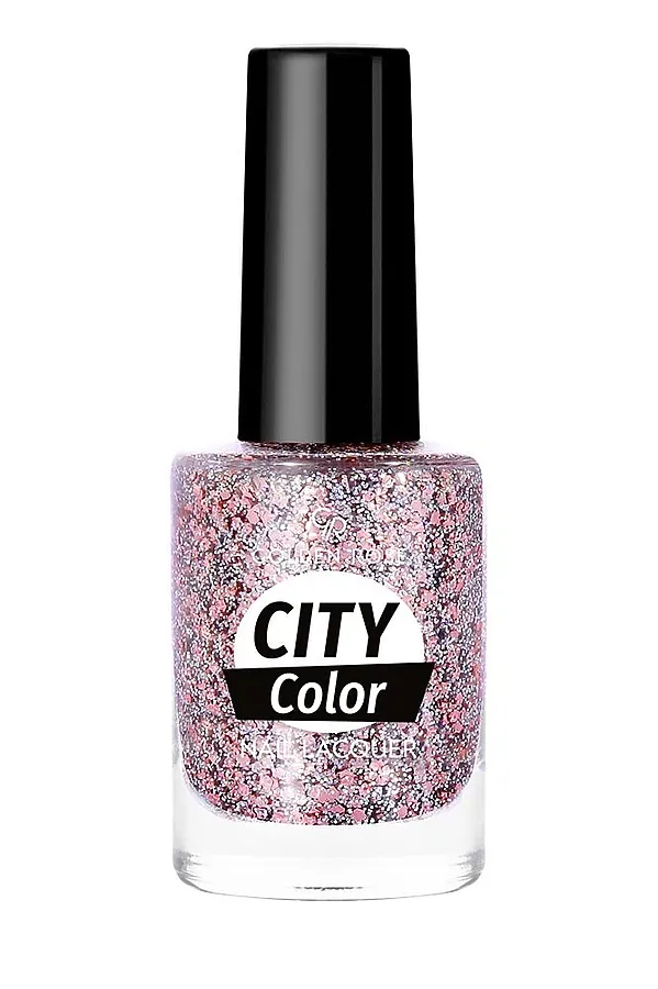 Лак для ногтей GR City Color Nail Lacquer (101-112) - 112 City КОСМЕТИКА ИЗ ТУРЦИИ, розовый (112) - фото 2