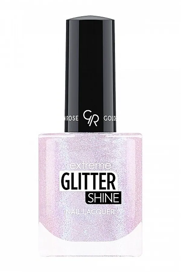 Лак-гель для ногтей GR Extreme Gel Shine Nail Lacquer Glitter - 202 Glitter КОСМЕТИКА ИЗ ТУРЦИИ, лиловый (202) - фото 2