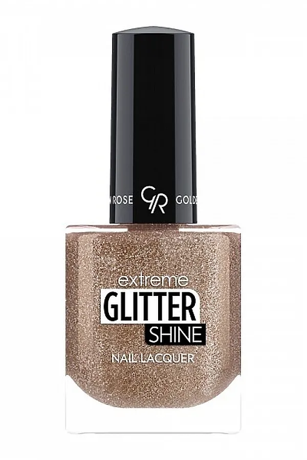 Лак-гель для ногтей GR Extreme Gel Shine Nail Lacquer Glitter - 205 Glitter КОСМЕТИКА ИЗ ТУРЦИИ, бронзовый (205) - фото 2