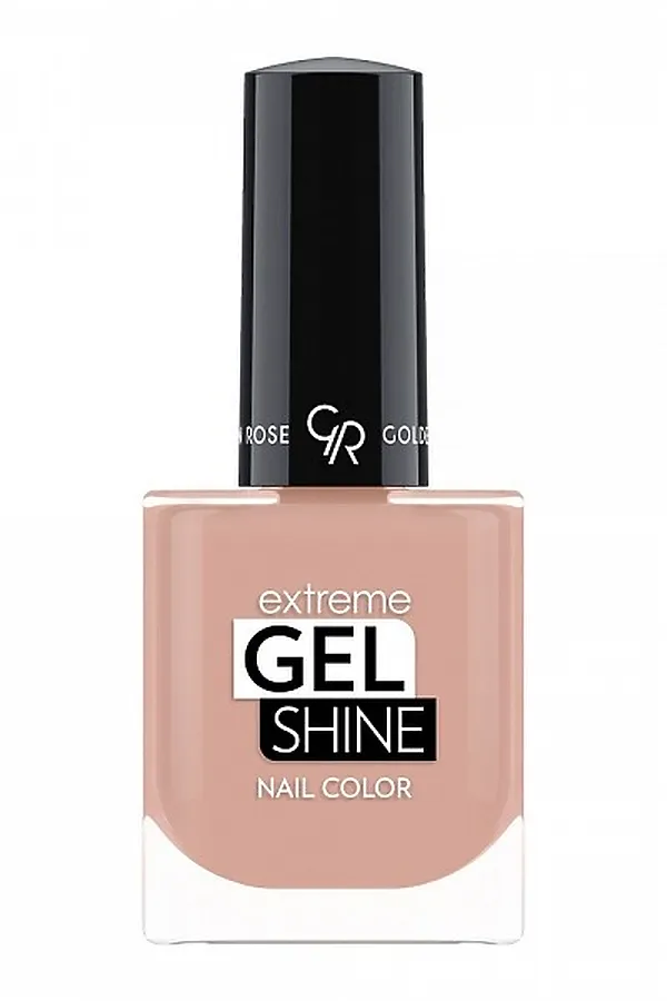 Лак-гель для ногтей GR Extreme Gel Shine Nail Color - 009 Shine КОСМЕТИКА ИЗ ТУРЦИИ, тёмно-бежевый (009) - фото 2