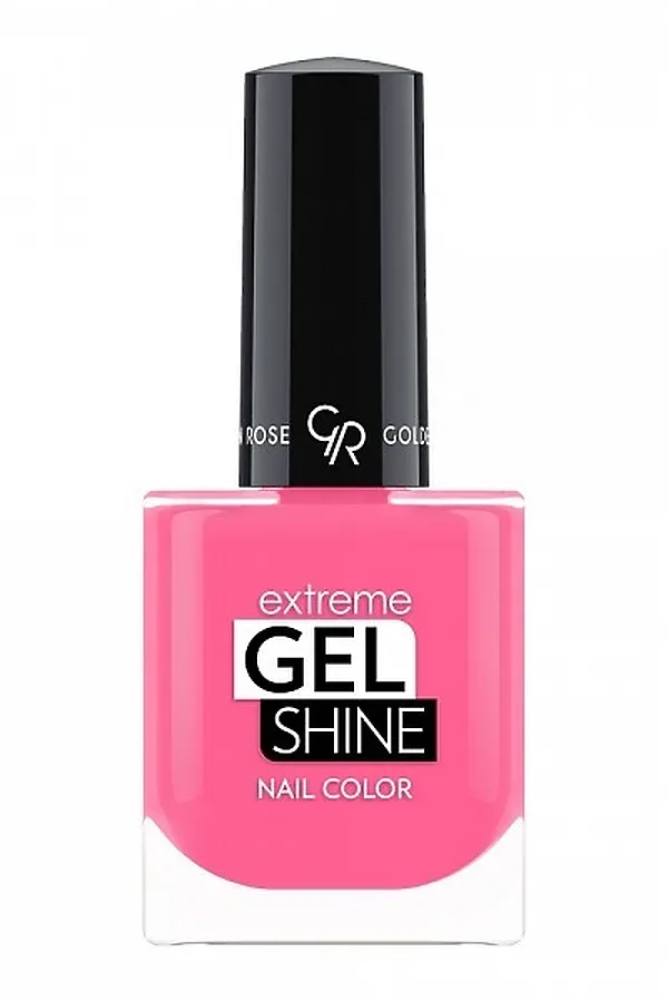 Лак-гель для ногтей GR Extreme Gel Shine Nail Color - 021 Shine КОСМЕТИКА ИЗ ТУРЦИИ, тёмно-розовый (021) - фото 2