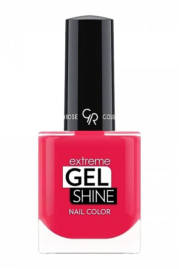 Лак-гель для ногтей GR Extreme Gel Shine Nail Color - 022 Shine КОСМЕТИКА ИЗ ТУРЦИИ, ярко-красный (022) - фото 2