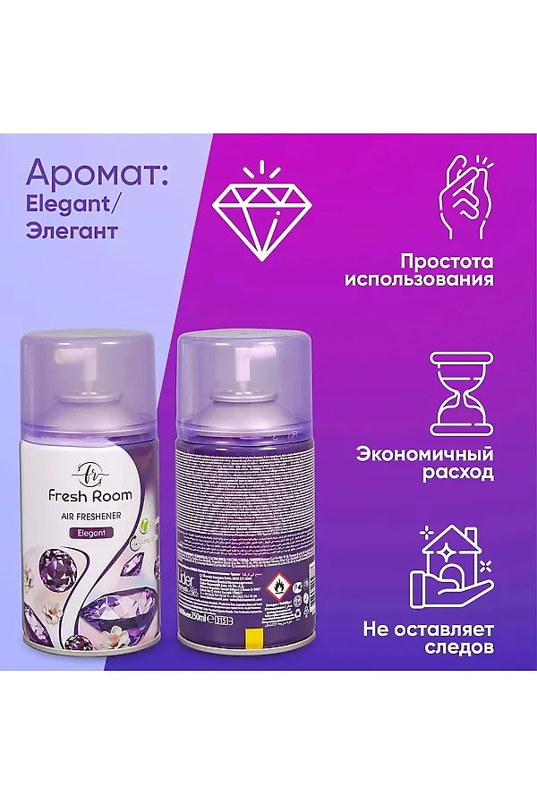 Освежитель воздуха КОСМЕТИКА ИЗ ТУРЦИИ, прозрачный - фото 2