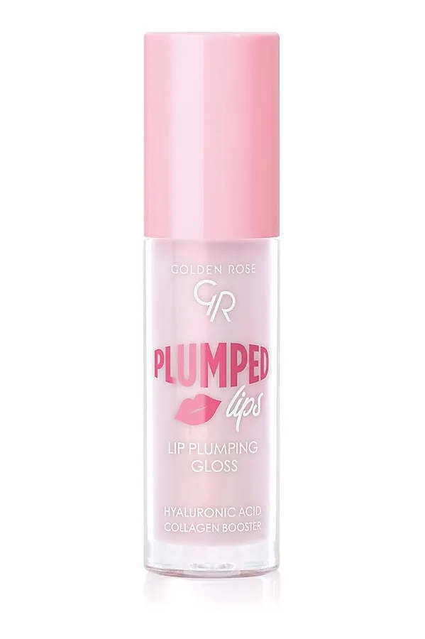 Блеск для губ GR Plumped Lips Lip Plumping Gloss - 201 Plum КОСМЕТИКА ИЗ ТУРЦИИ, светло-розовый (201) - фото 2