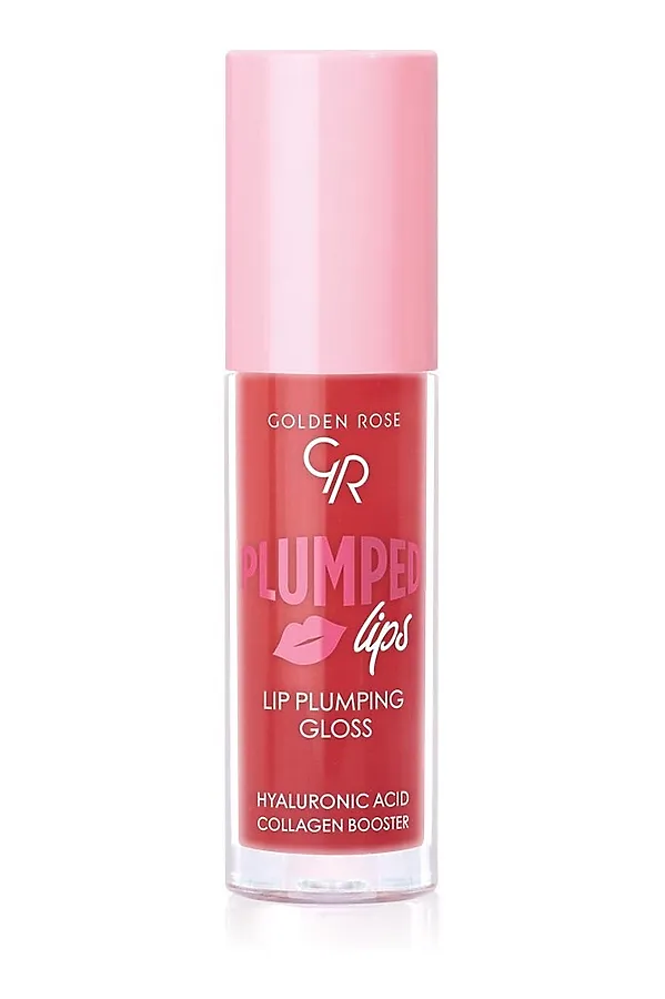 Блеск для губ GR Plumped Lips Lip Plumping Gloss - 212 Plum КОСМЕТИКА ИЗ ТУРЦИИ, красный (212) - фото 2