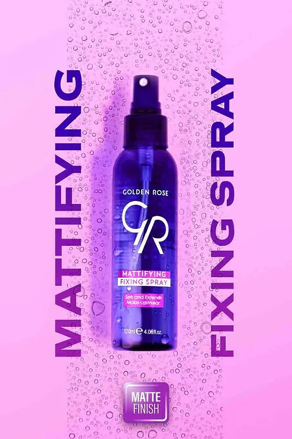 Спрей-фиксатор для макияжа GR Make-Up Mattifying Fixing Spray КОСМЕТИКА ИЗ ТУРЦИИ, прозрачный - фото 2