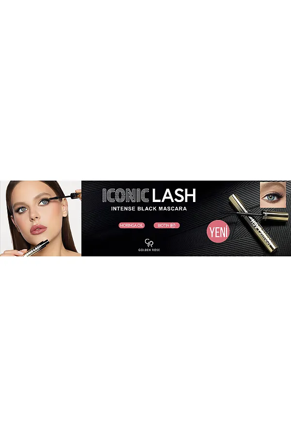 Тушь для ресниц GR Iconic Lash Intense Black Mascara КОСМЕТИКА ИЗ ТУРЦИИ, черный - фото 2