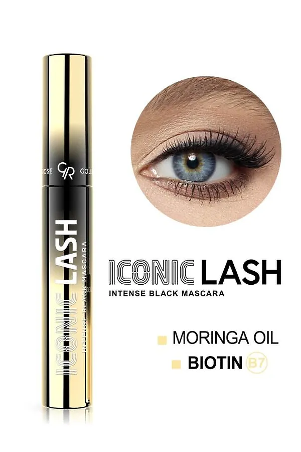 Тушь для ресниц GR Iconic Lash Intense Black Mascara КОСМЕТИКА ИЗ ТУРЦИИ, черный - фото 2