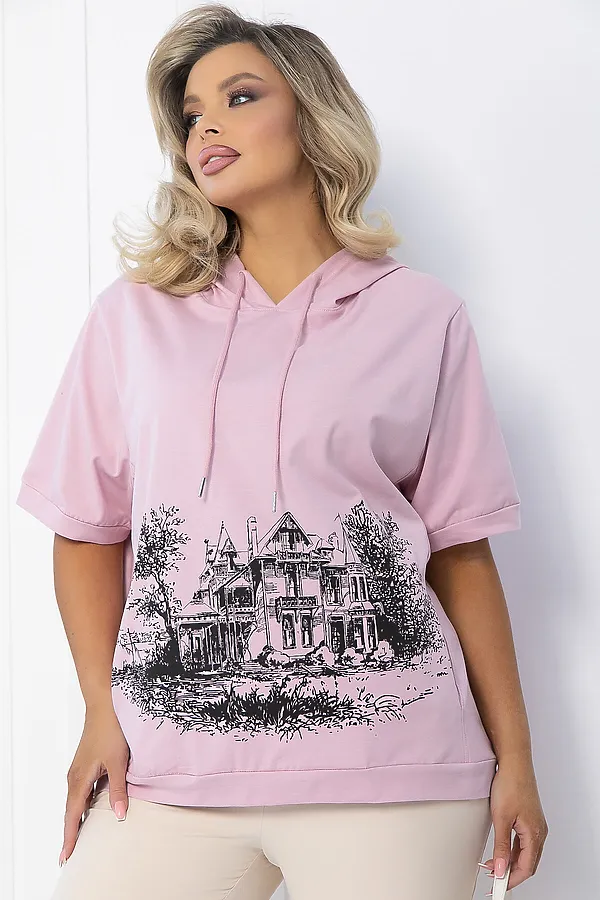 Худи LADY TAIGA, розовая - фото 2