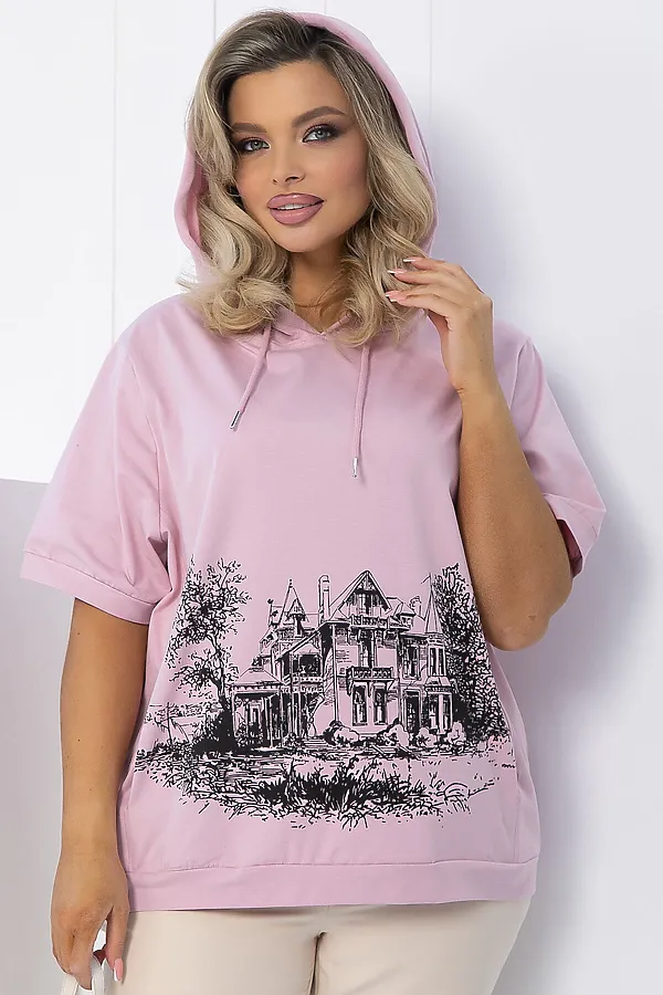 Худи LADY TAIGA, розовая - фото 2