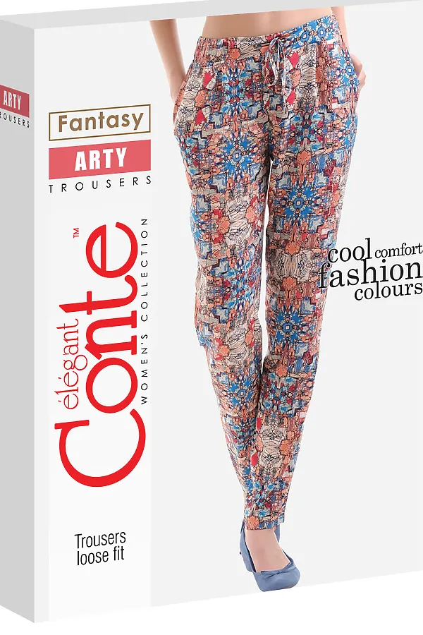 Брюки CONTE ELEGANT, мульти - фото 2
