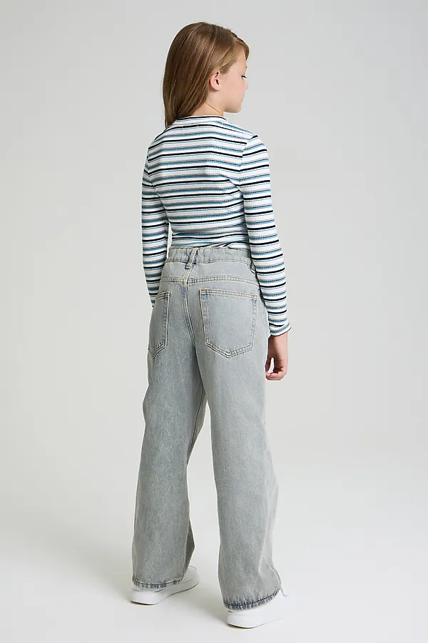 Джинсы SMENA, светло-голубой - фото 2