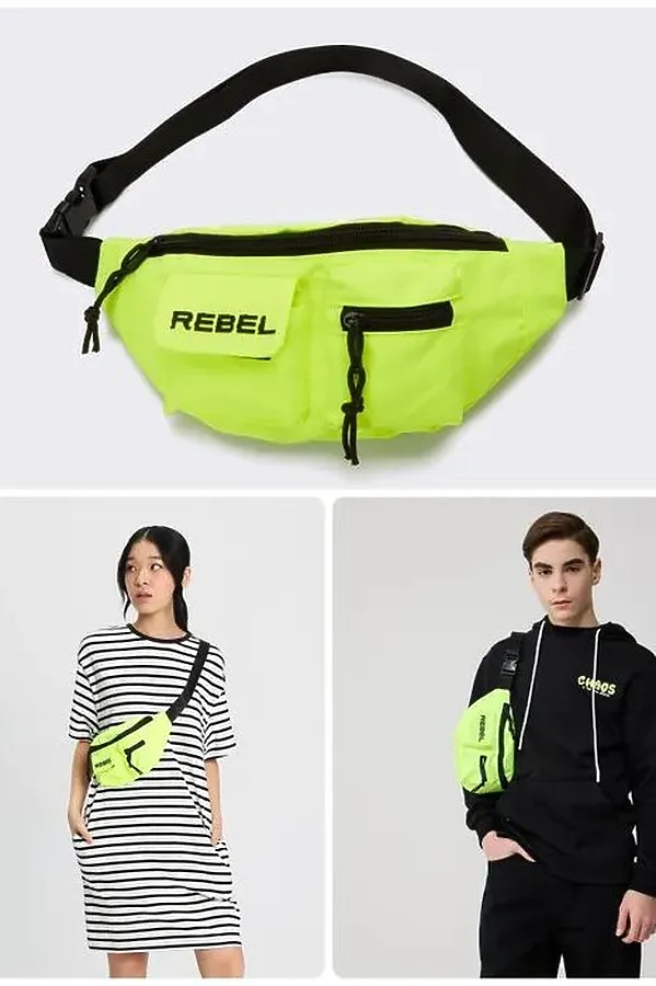 Поясная сумка SMENA, ярко-зеленый - фото 2