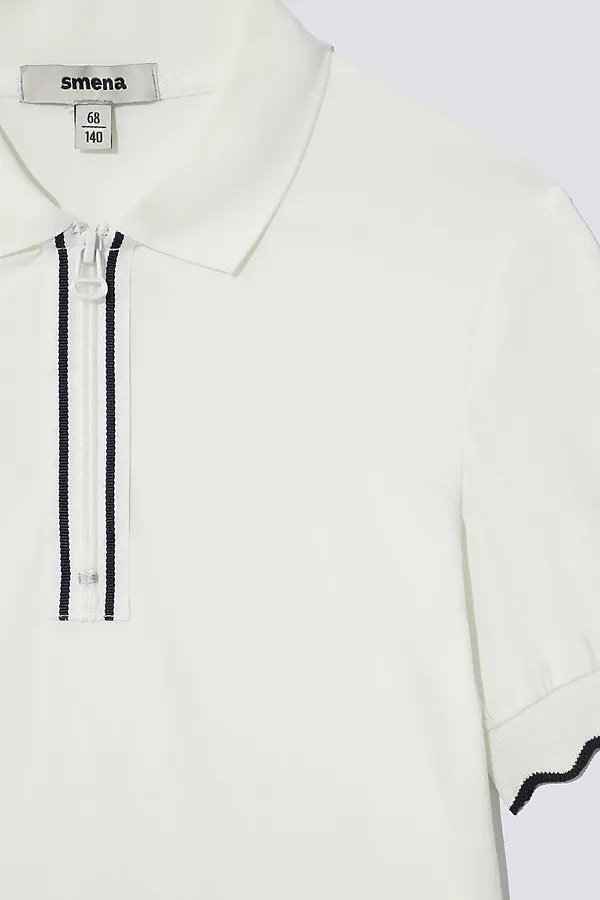 Поло SMENA, молочный - фото 2