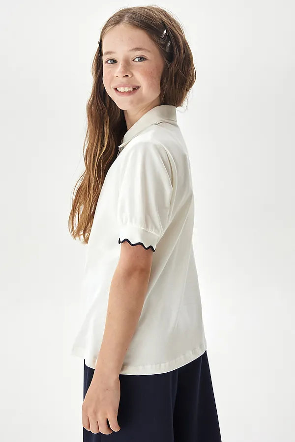 Поло SMENA, молочный - фото 2