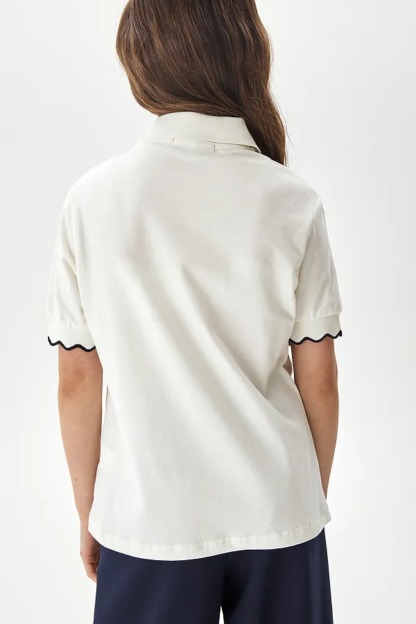 Поло SMENA, молочный - фото 2