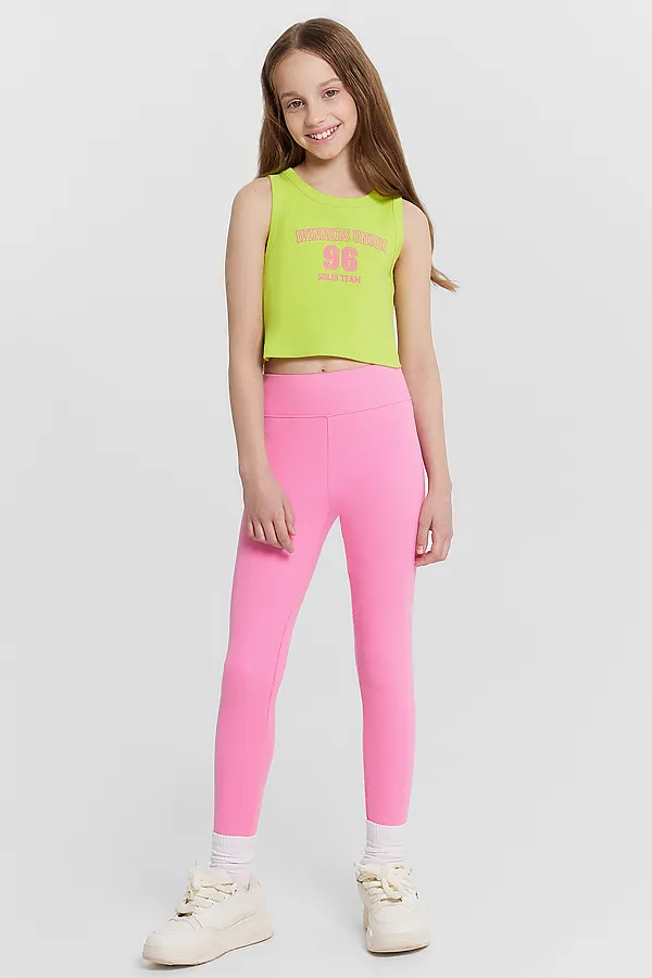 Топ MARK FORMELLE, зеленый лайм +печать - фото 2