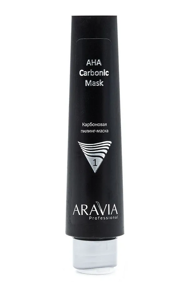 Aravia Карбоновая пилинг-маска AHA / Carbonic Mask, 100 мл KRISTALLER, чёрный - фото 2
