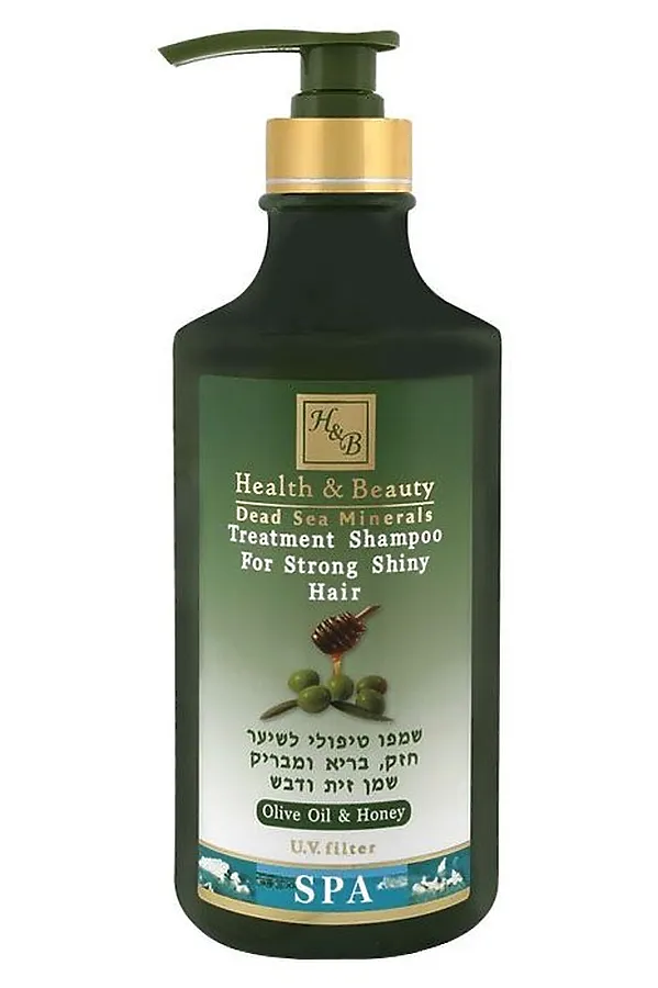 Health & Beauty Шампунь с добавлением оливкового масла и меда, 780 мл KRISTALLER, олива - фото 2