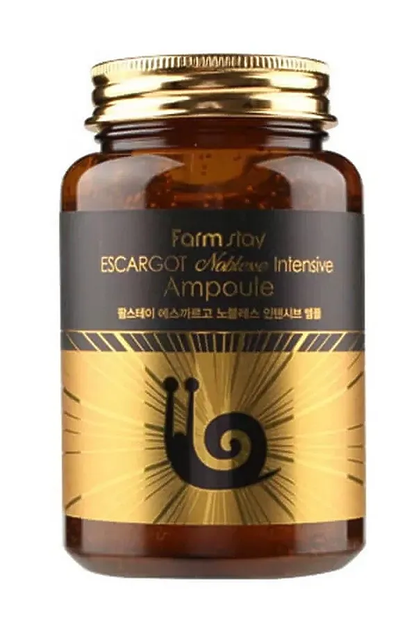 Farm Stay Ампульная сыворотка для лица с экстрактом королевской улитки / Escargot Noblesse Intensive Ampoule, 250 мл KRISTALLER, <tcwdtnysq - фото 2